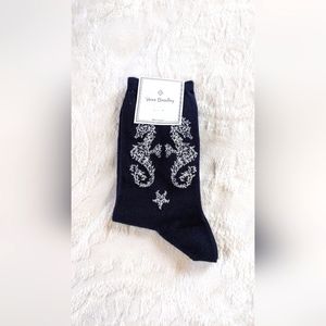 Vera Bradley seahorse socks